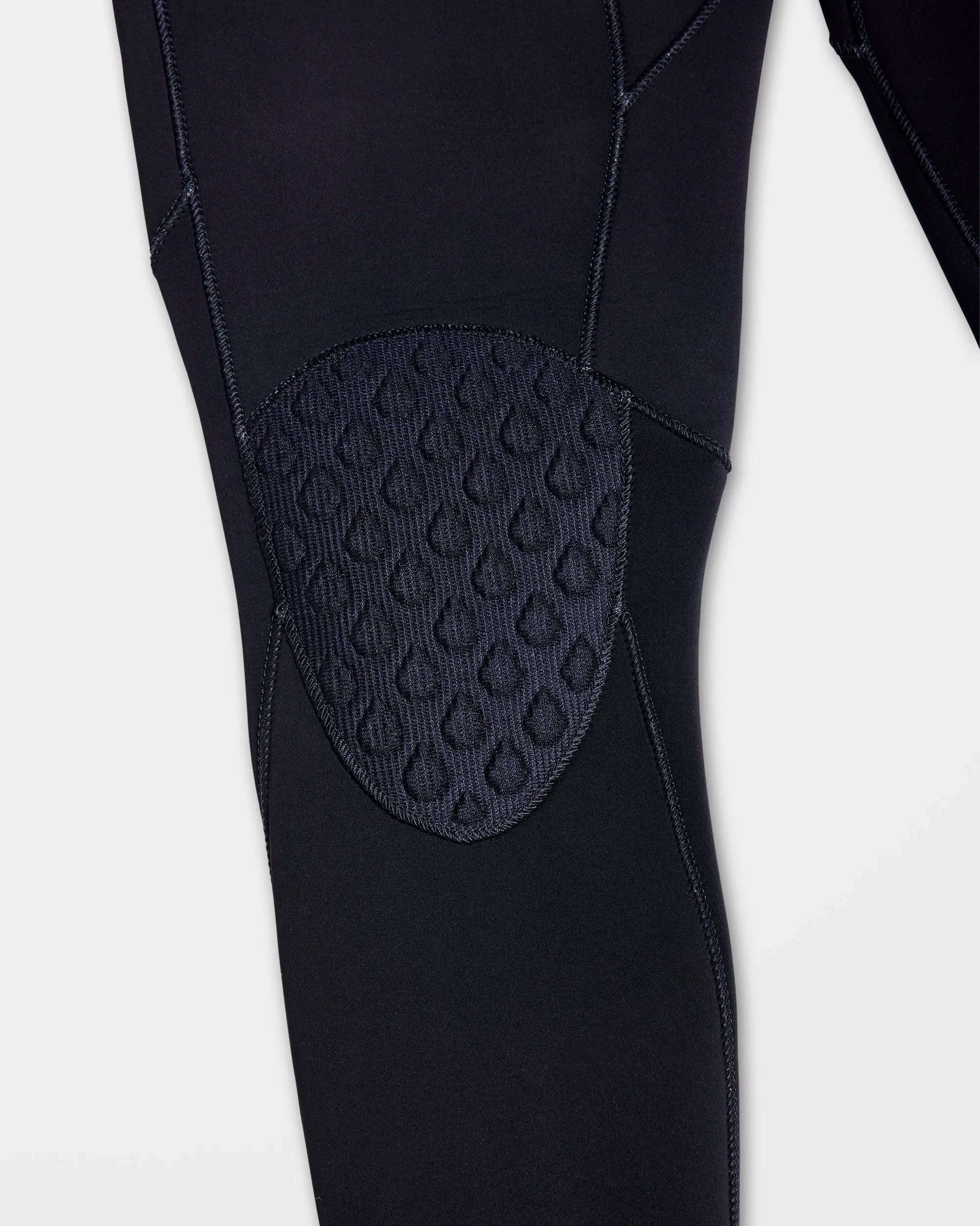 Combinaison de Surf Modulator à Capuche 5/4/3 mm Zippée Poitrine - BLACK