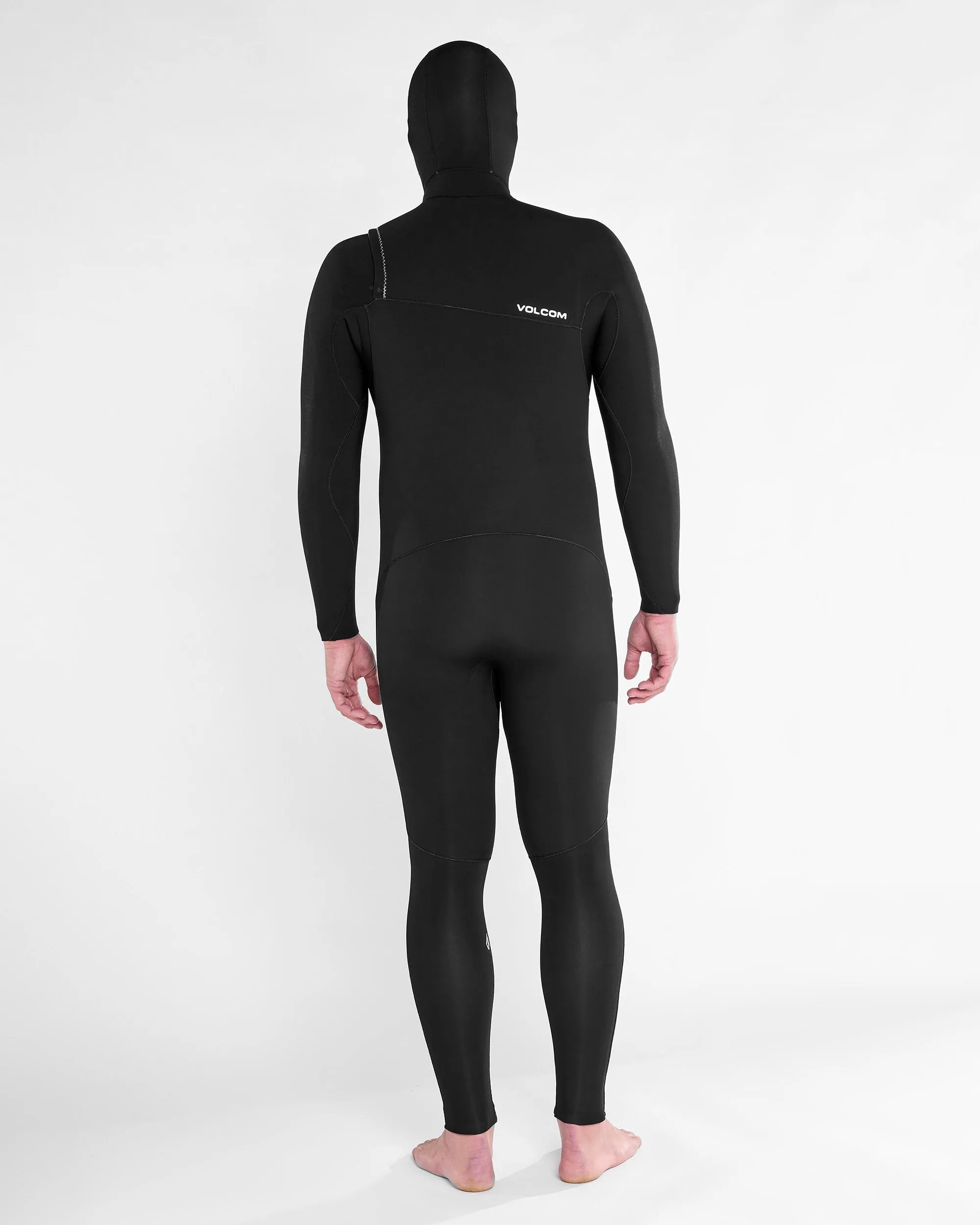 Combinaison de Surf Modulator à Capuche 5/4/3 mm Zippée Poitrine - BLACK