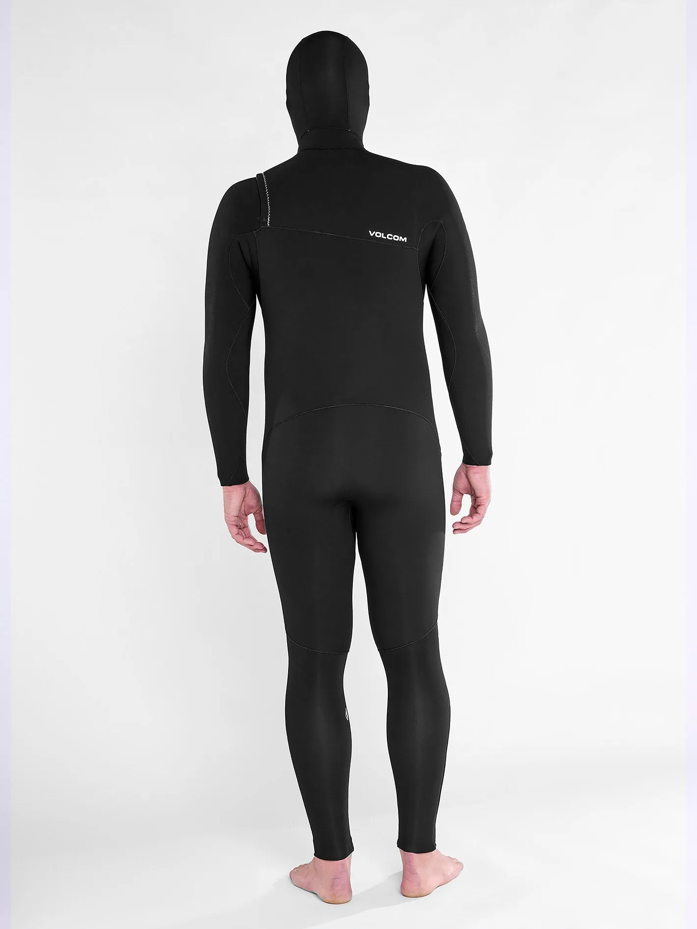 Combinaison de Surf Modulator à Capuche 5/4/3 mm Zippée Poitrine - BLACK