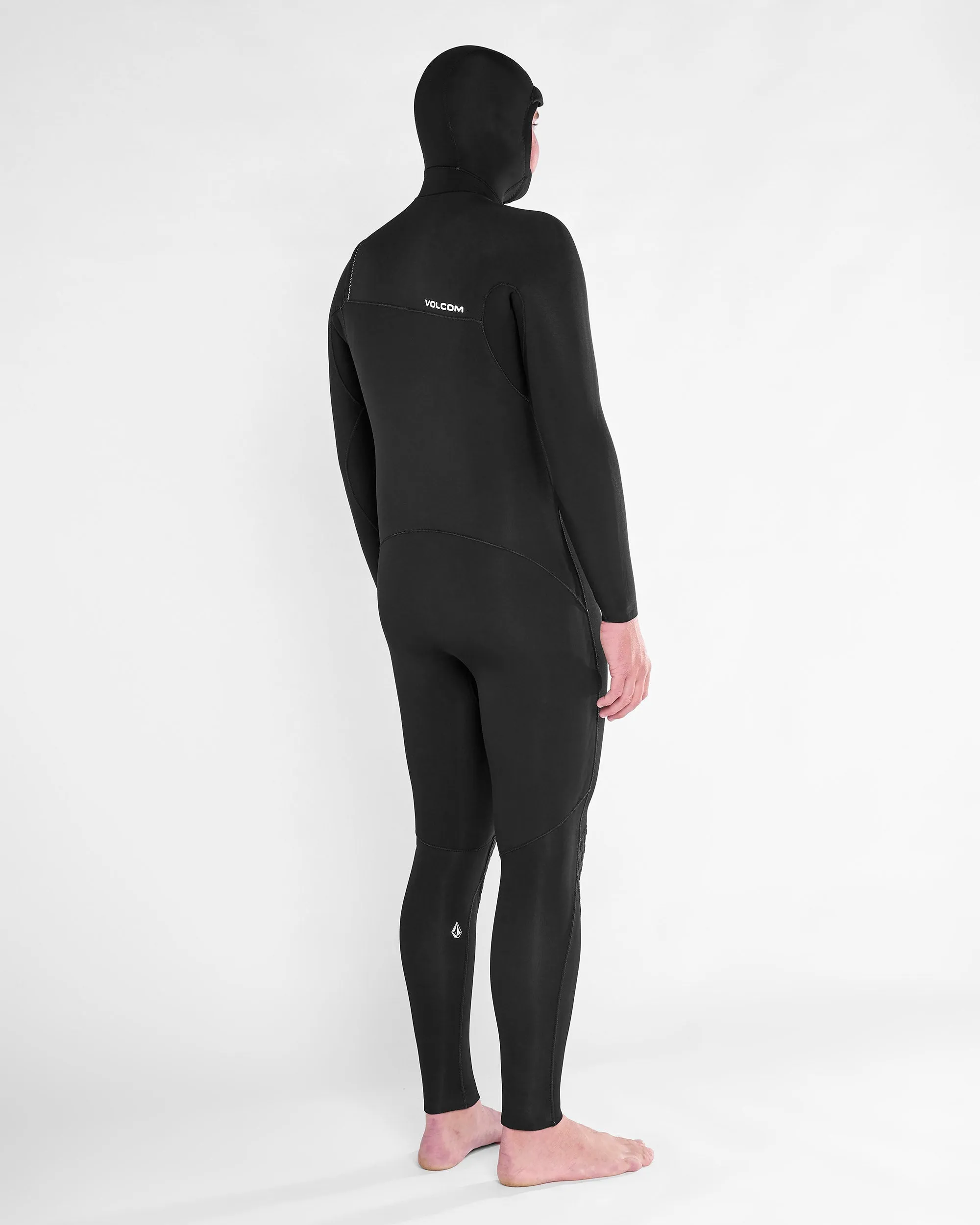 Combinaison de Surf Modulator à Capuche 5/4/3 mm Zippée Poitrine - BLACK