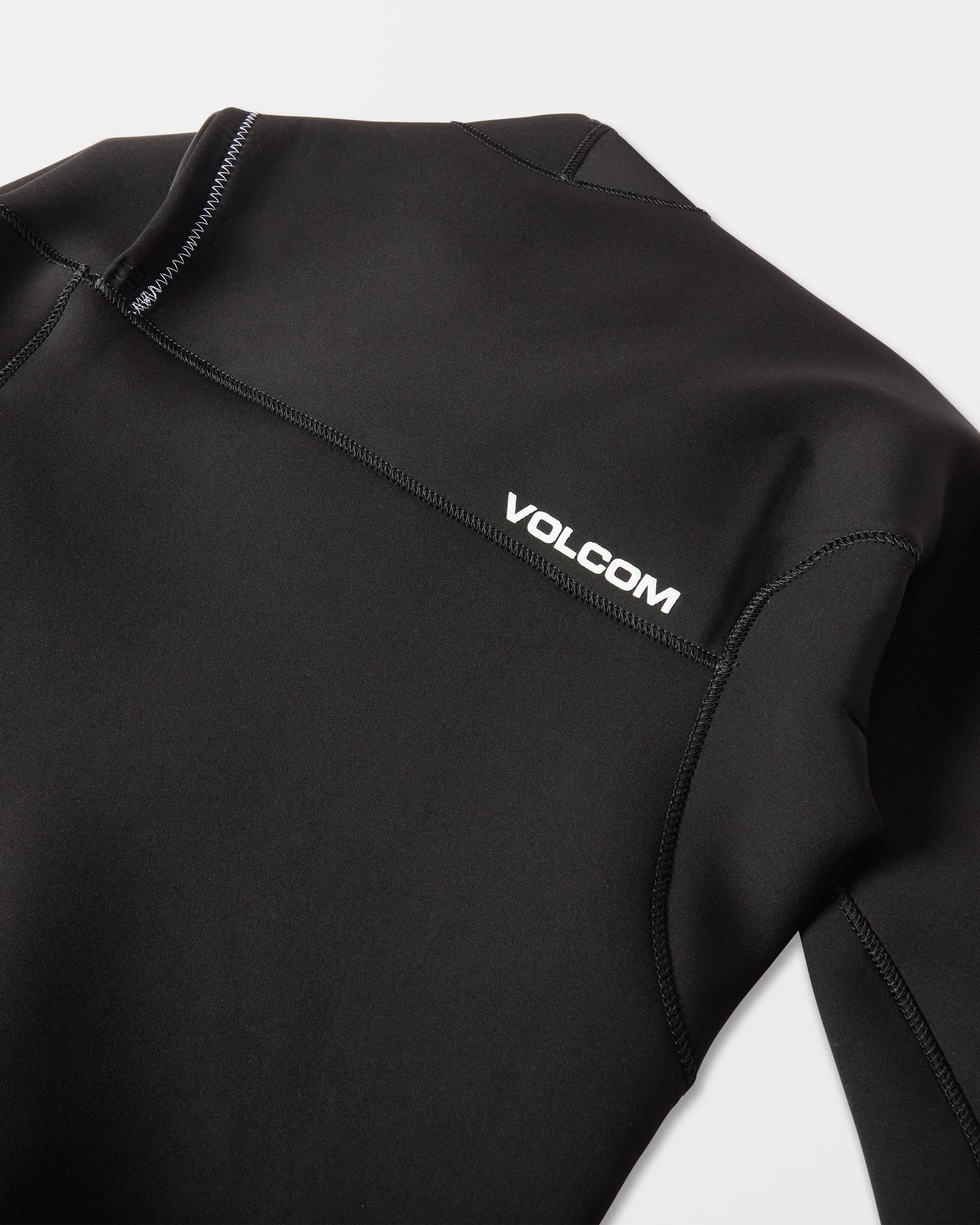 Combinaison de Surf Modulator Intégrale 3/2 mm Zippée Poitrine - BLACK