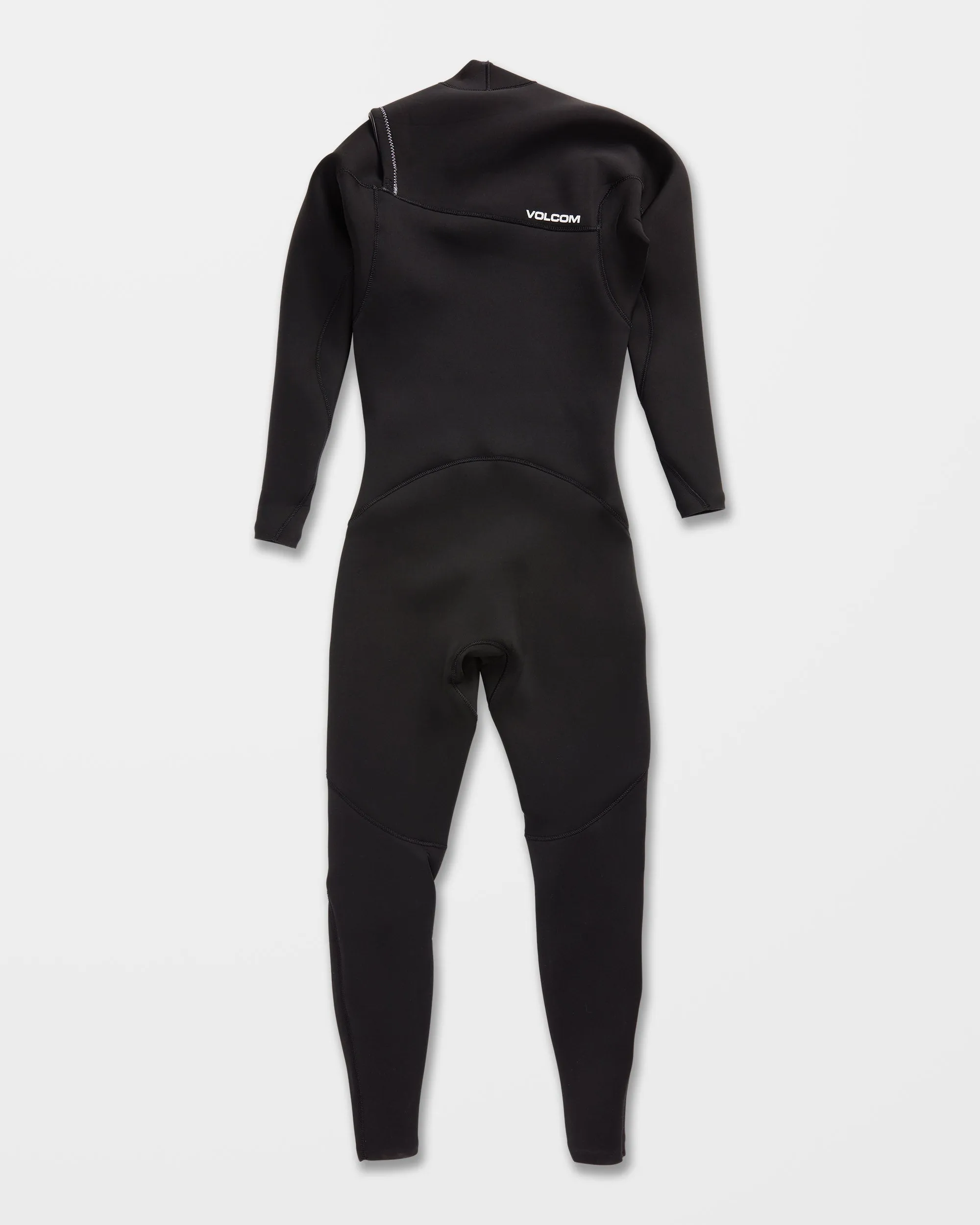 Combinaison de Surf Modulator Intégrale 3/2 mm Zippée Poitrine - BLACK