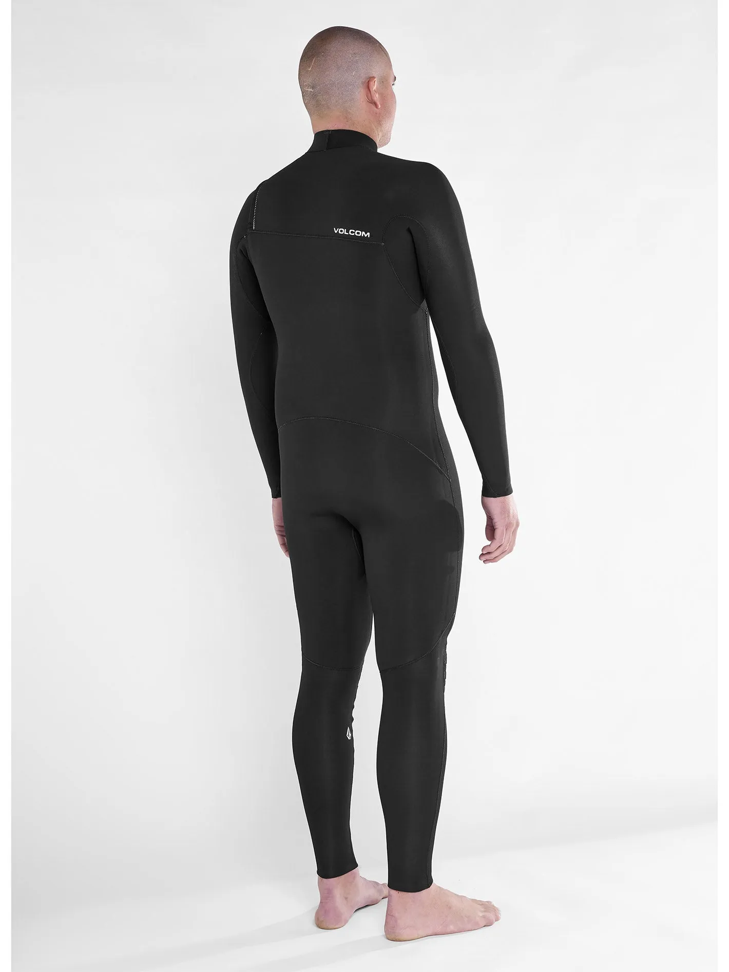 Combinaison de Surf Modulator Intégrale 3/2 mm Zippée Poitrine - BLACK