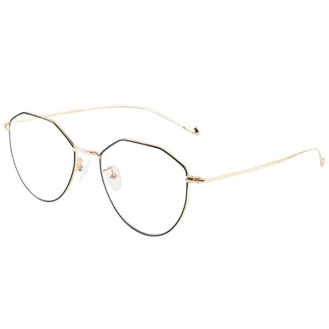 Computer Glasses | Stainless Steel Frame | Unisex | Blocking UV light