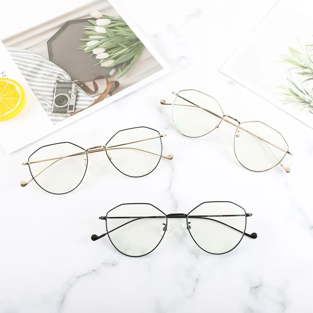 Computer Glasses | Stainless Steel Frame | Unisex | Blocking UV light
