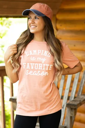 Coral Camping Is My Favorite Graphic Tee