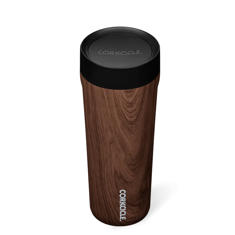 Corkcicle Commuter Cup 17oz Walnut Wood
