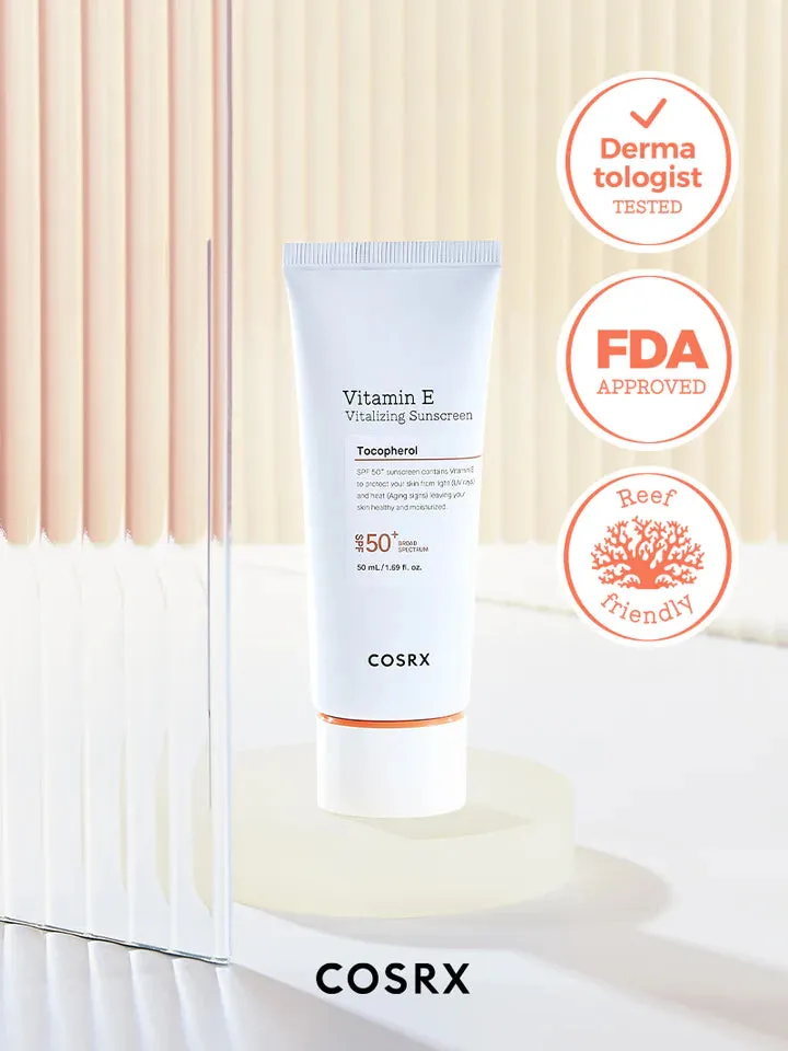 COSRX Vitamin E Vitalizing Sunscreen SPF 50  50ml