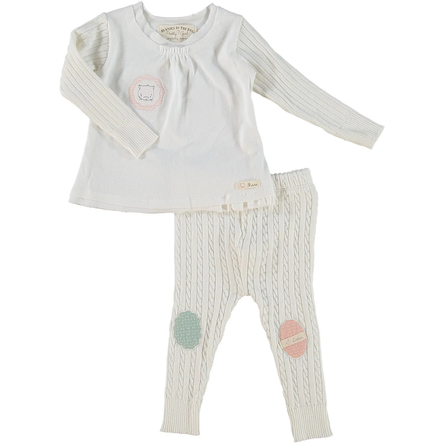 Cream Tulle Pom Pom TuTu 6-24 months