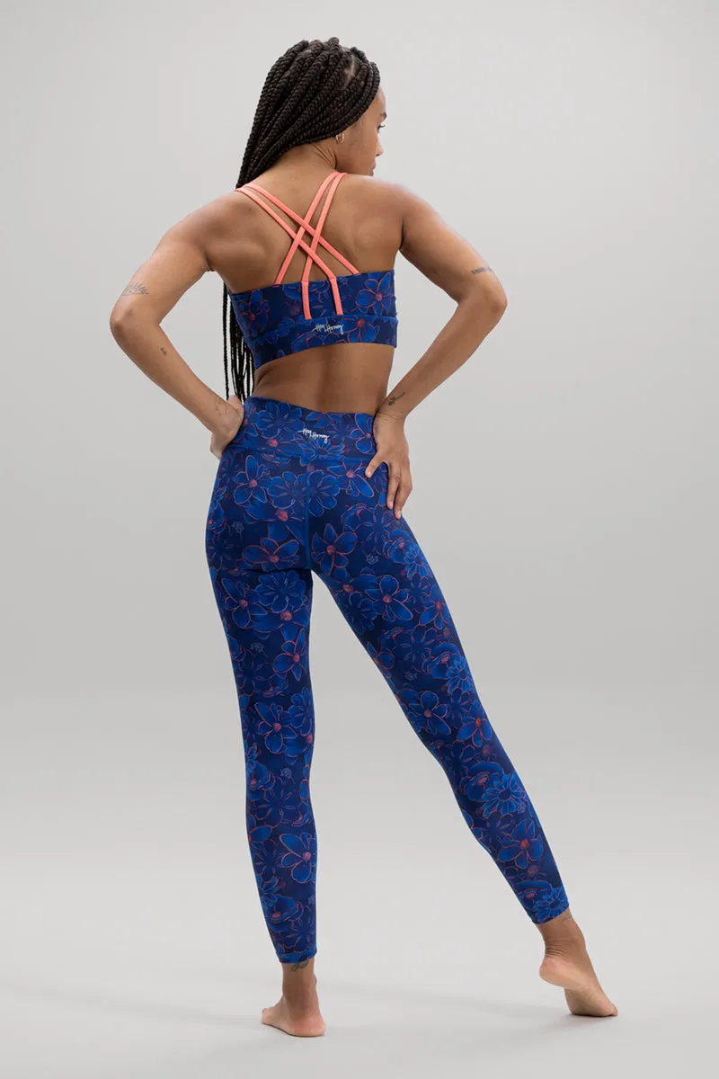Criss-Cross Bra Flower Daze