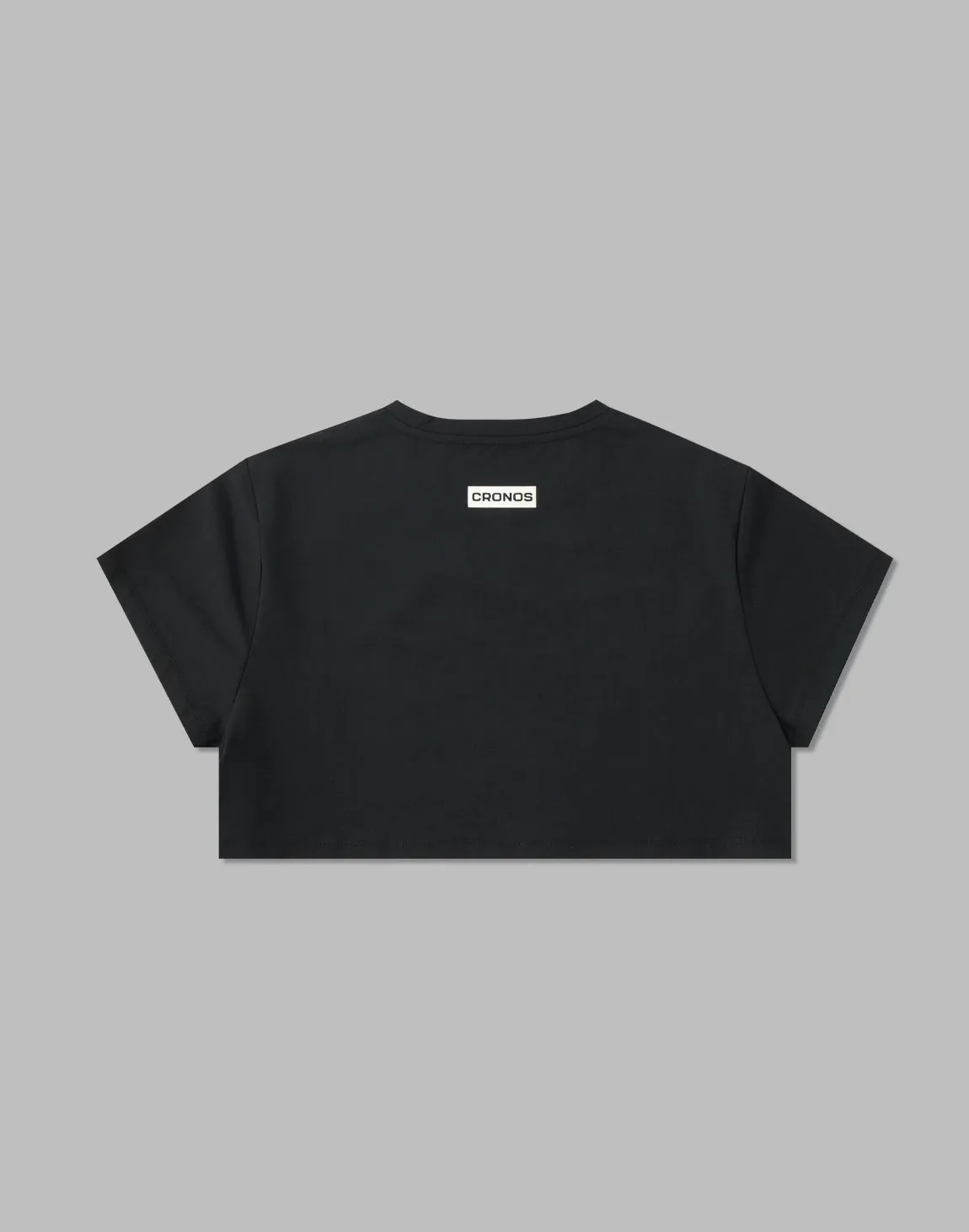 CRONOS WOMEN DESIGN SHORT T-SHIRTS【BLACK】