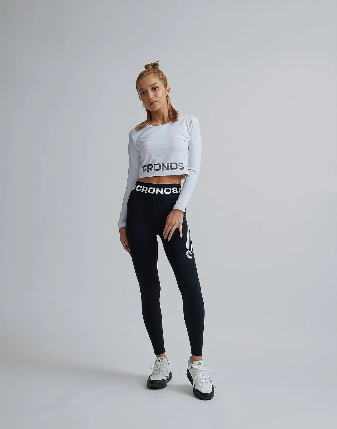 CRONOS WOMEN UV LONG SLEEVE【WHITE】