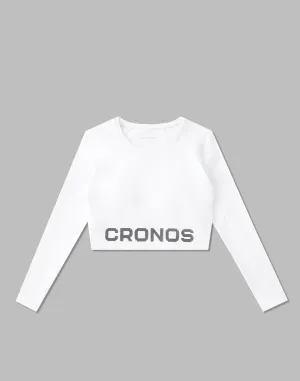 CRONOS WOMEN UV LONG SLEEVE【WHITE】