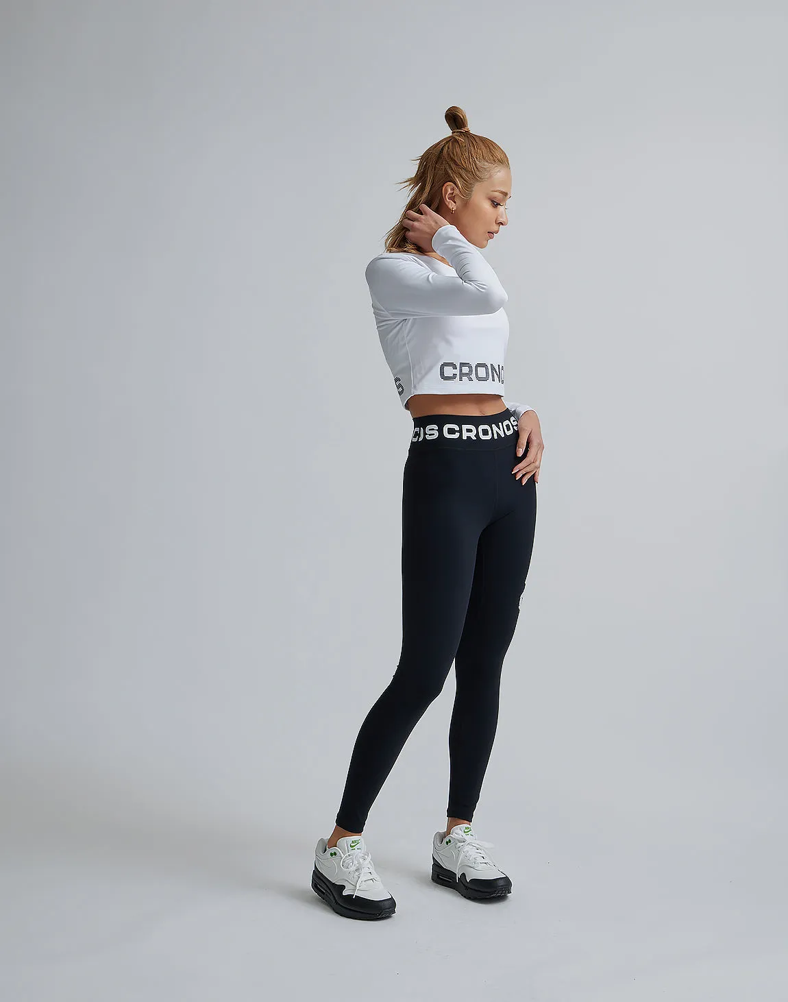 CRONOS WOMEN UV LONG SLEEVE【WHITE】
