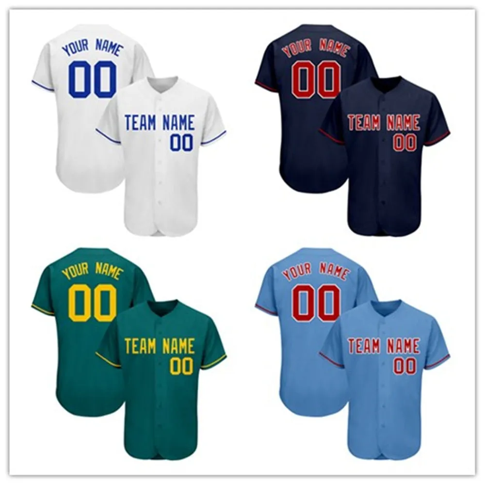 Custom Embroidered Baseball Jersey for Men/Women/Youth Designing Softball V-Neck Playing Tee Shirts With Team Name，Number