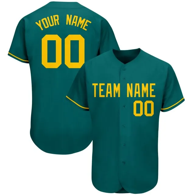 Custom Embroidered Baseball Jersey for Men/Women/Youth Designing Softball V-Neck Playing Tee Shirts With Team Name，Number