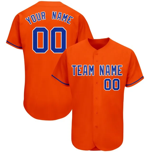 Custom Embroidered Baseball Jersey for Men/Women/Youth Designing Softball V-Neck Playing Tee Shirts With Team Name，Number