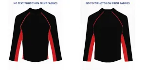 Custom Rash Guard (Kids, Women, Men) Long Sleeve