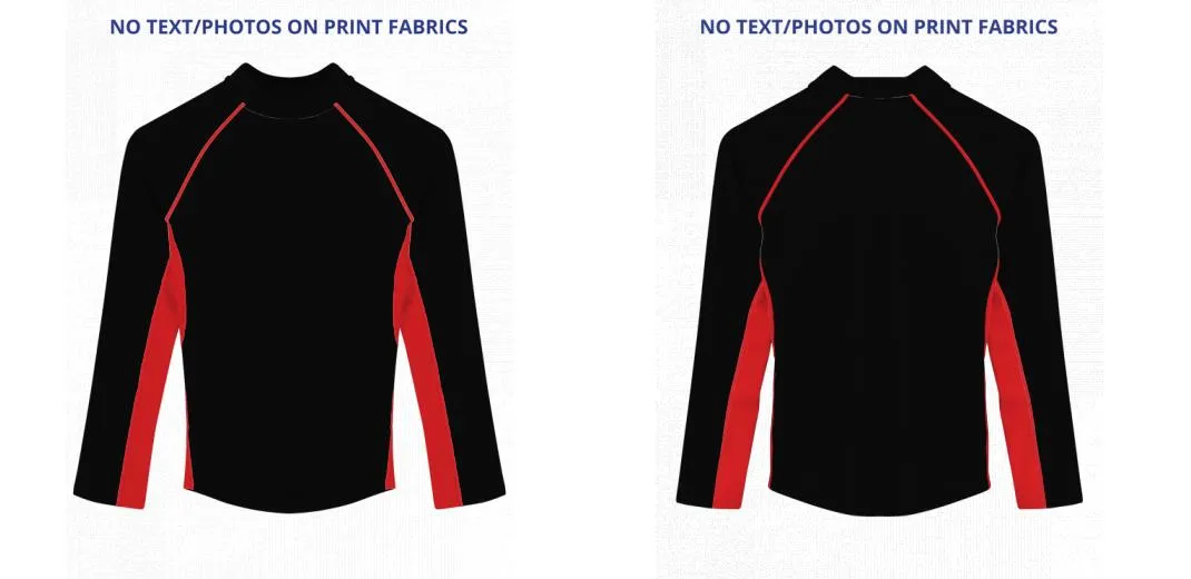 Custom Rash Guard (Kids, Women, Men) Long Sleeve