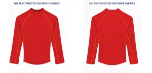 Custom Rash Guard (Kids, Women, Men) Long Sleeve