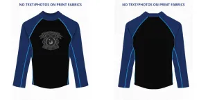 Custom Rash Guard (Kids, Women, Men) Long Sleeve
