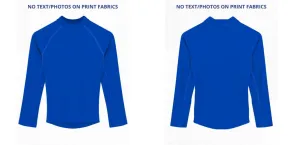 Custom Rash Guard (Kids, Women, Men) Long Sleeve