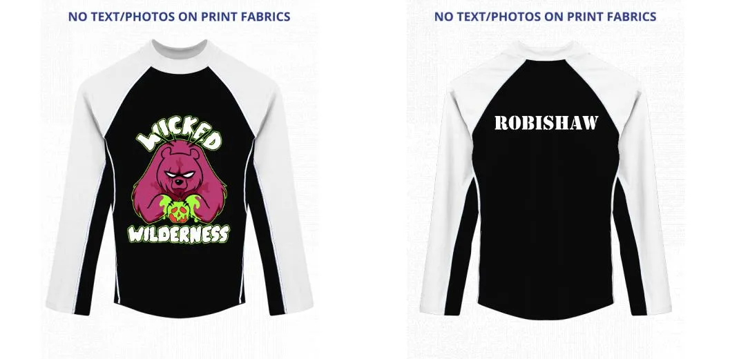 Custom Rash Guard (Kids, Women, Men) Long Sleeve