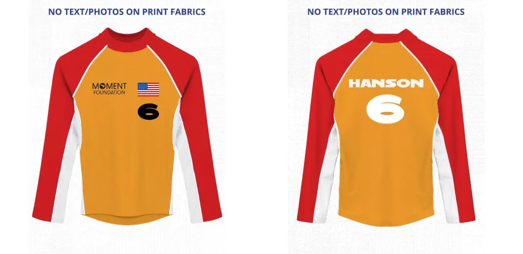 Custom Rash Guard (Kids, Women, Men) Long Sleeve