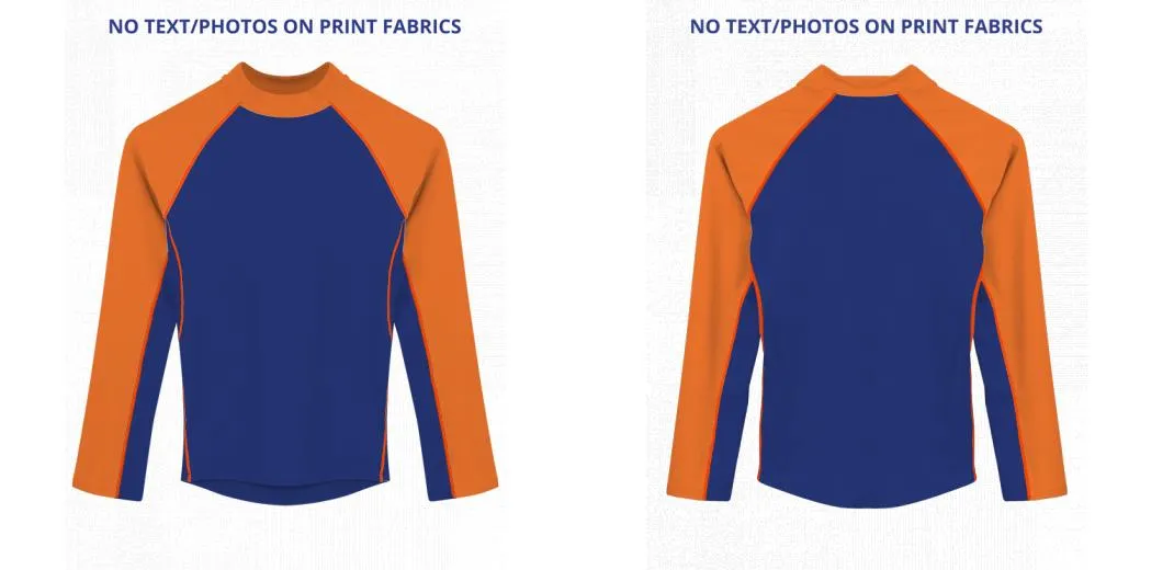 Custom Rash Guard (Kids, Women, Men) Long Sleeve