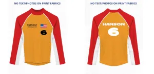 Custom Rash Guard (Kids, Women, Men) Long Sleeve