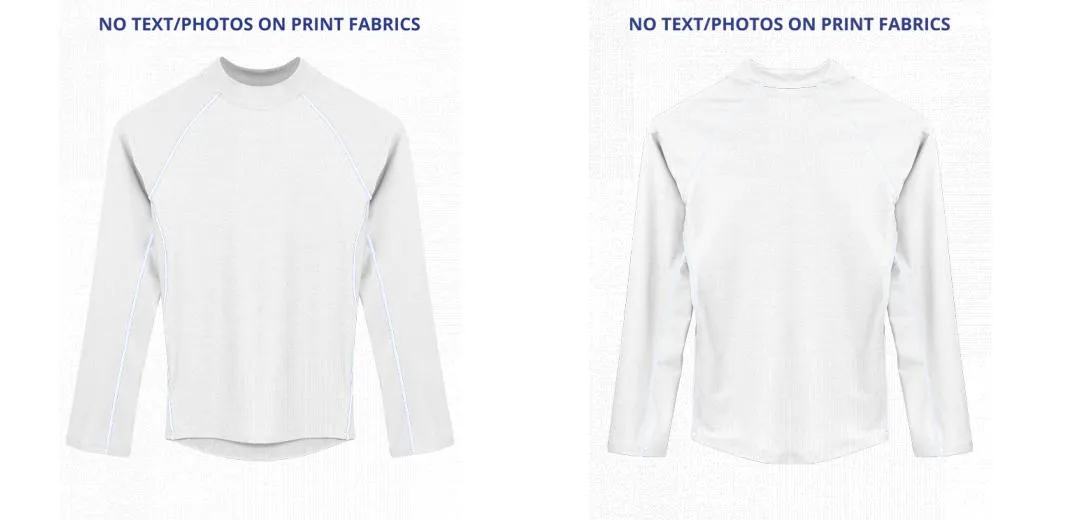 Custom Rash Guard (Kids, Women, Men) Long Sleeve