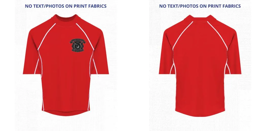 Custom Rash Guard (Kids, Women, Men) Short Sleeve