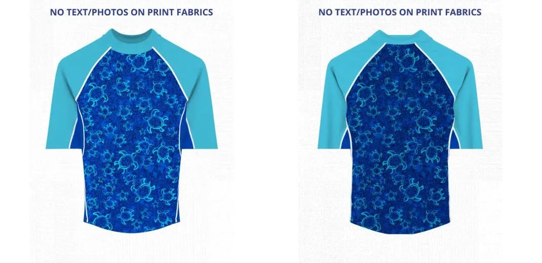 Custom Rash Guard (Kids, Women, Men) Short Sleeve