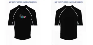 Custom Rash Guard (Kids, Women, Men) Short Sleeve