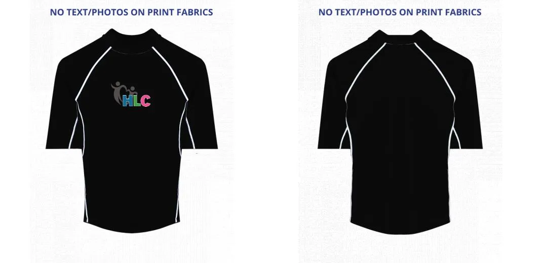 Custom Rash Guard (Kids, Women, Men) Short Sleeve