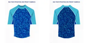 Custom Rash Guard (Kids, Women, Men) Short Sleeve