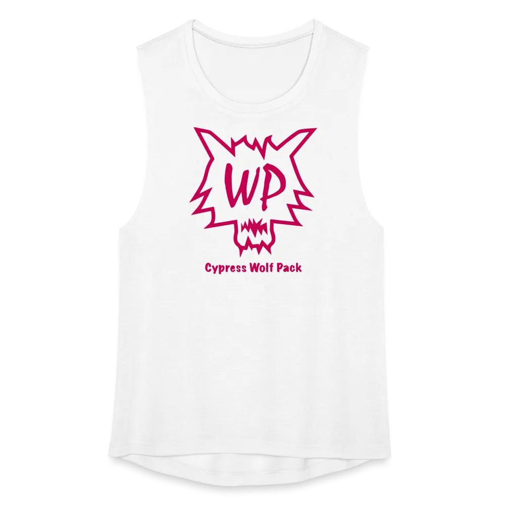 Cypress Wolf Pack Pink- Women's Flowy Muscle Tank