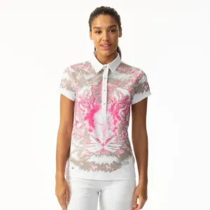 Daily Sport LIZA White Short Sleeve Polo