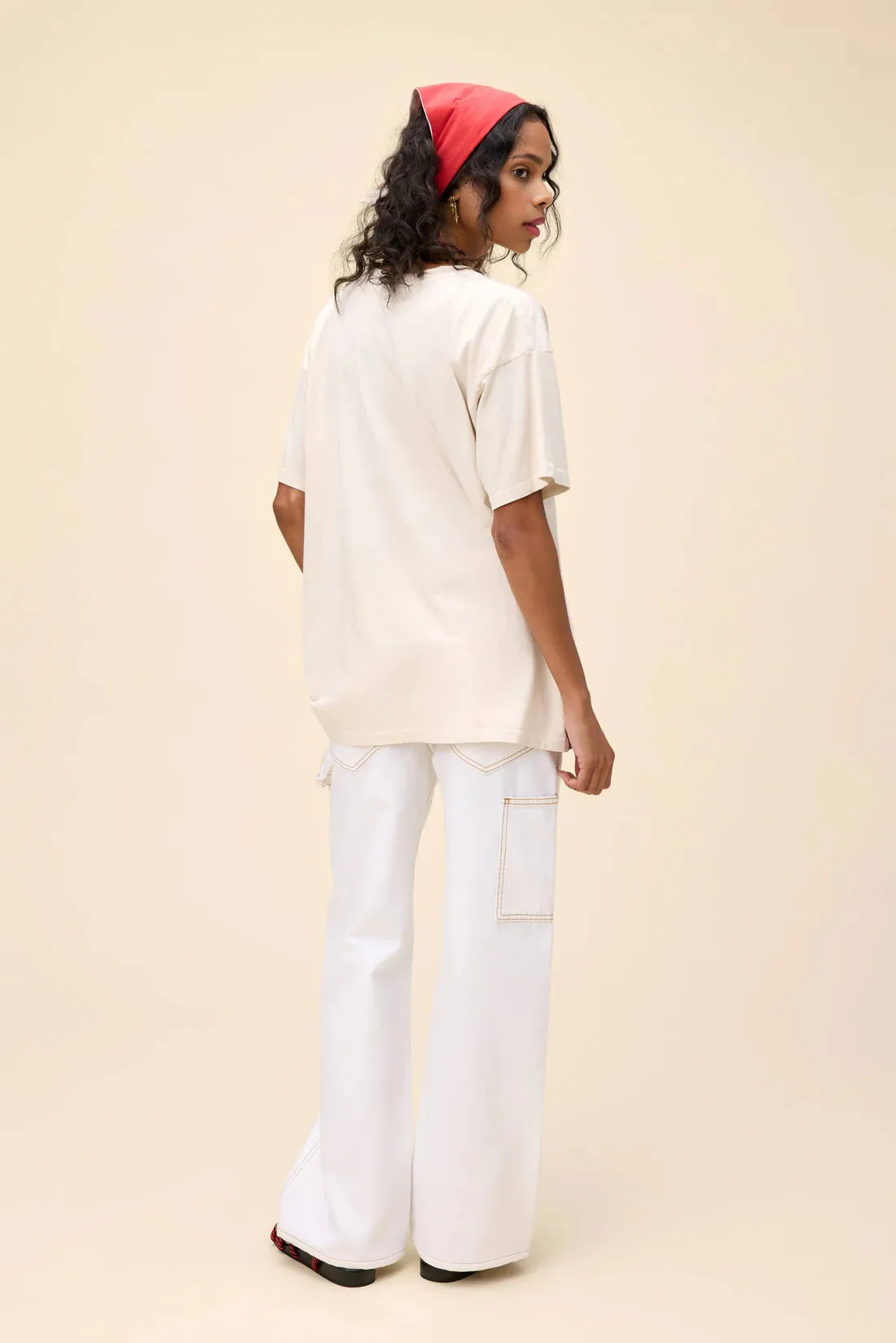 Daydreamer Little Crabby Tee White