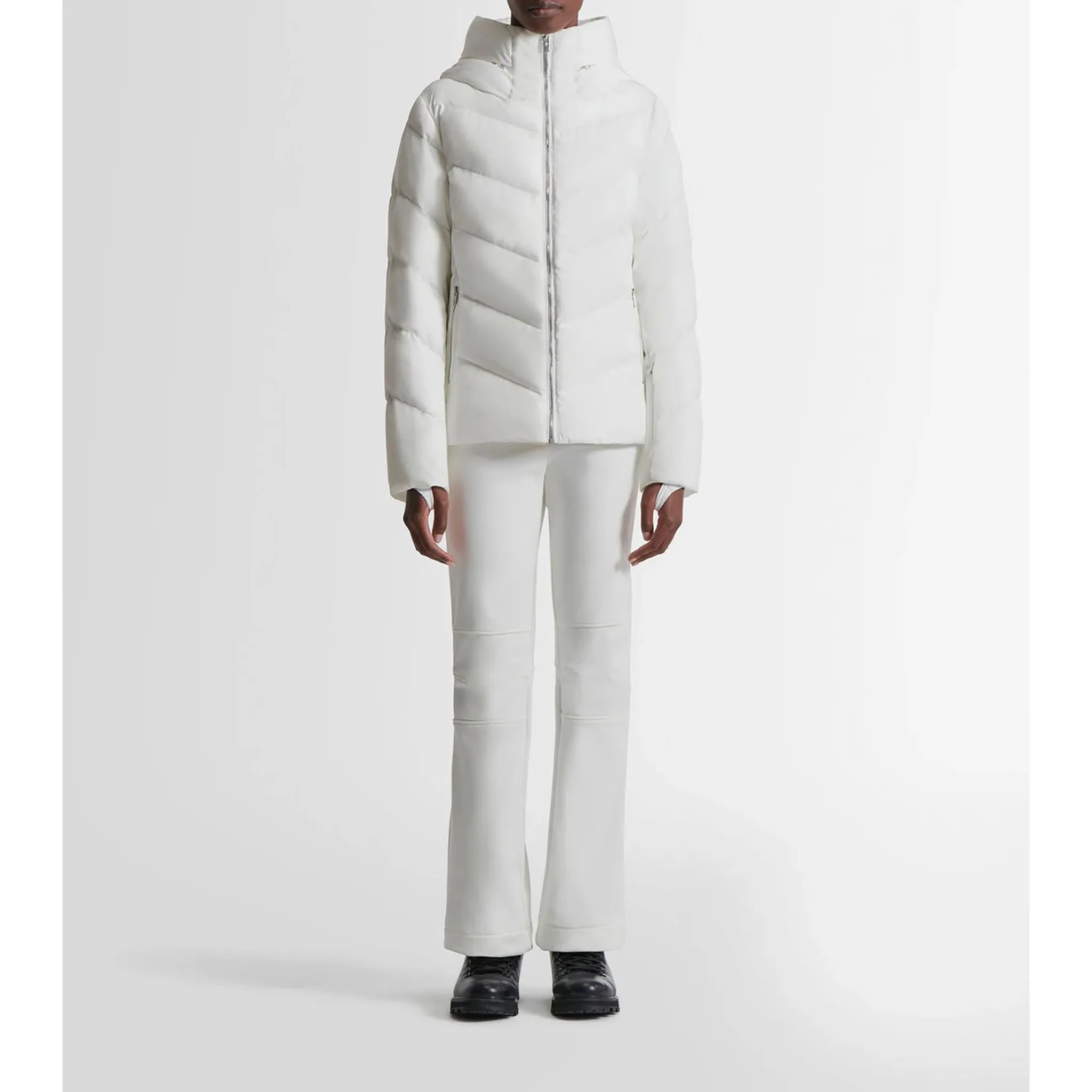 Delphine Ski Jacket in White