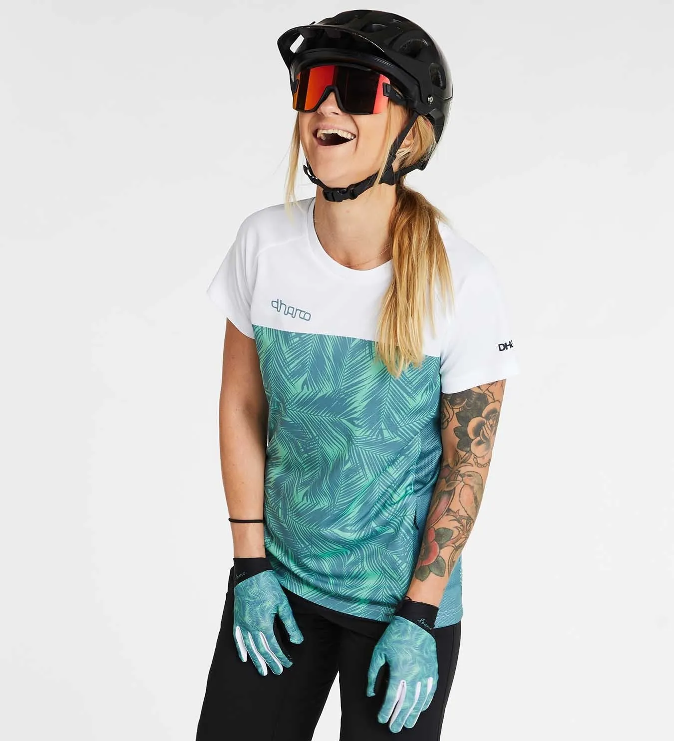 DHaRCO Ladies SS Jersey - Blue Panama