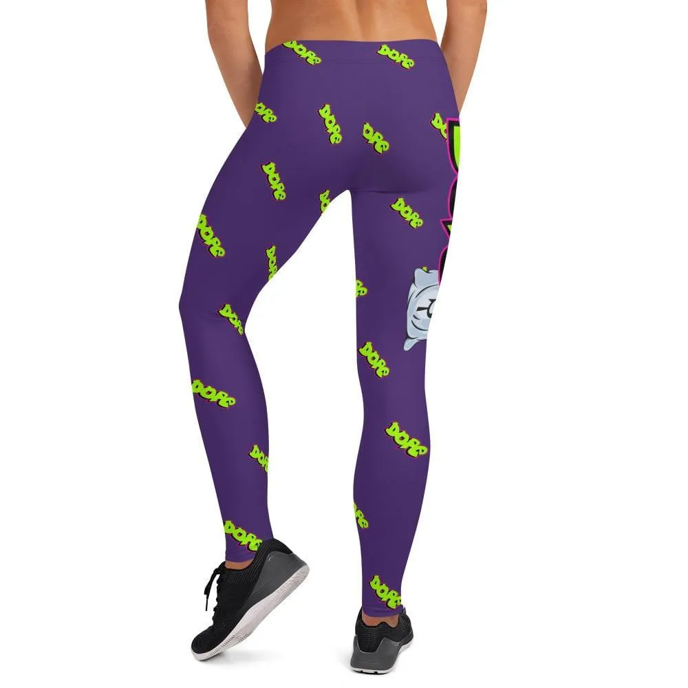 Dope Money Leggings - Purple