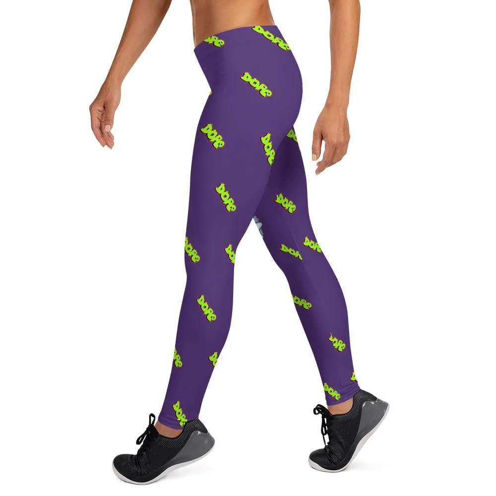 Dope Money Leggings - Purple