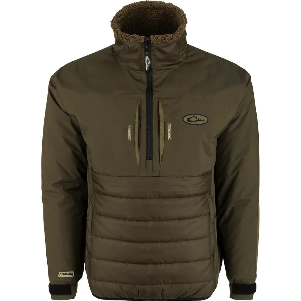 Drake LST Guardian Flex Double Down Eqwader 1/4 Zip Jacket