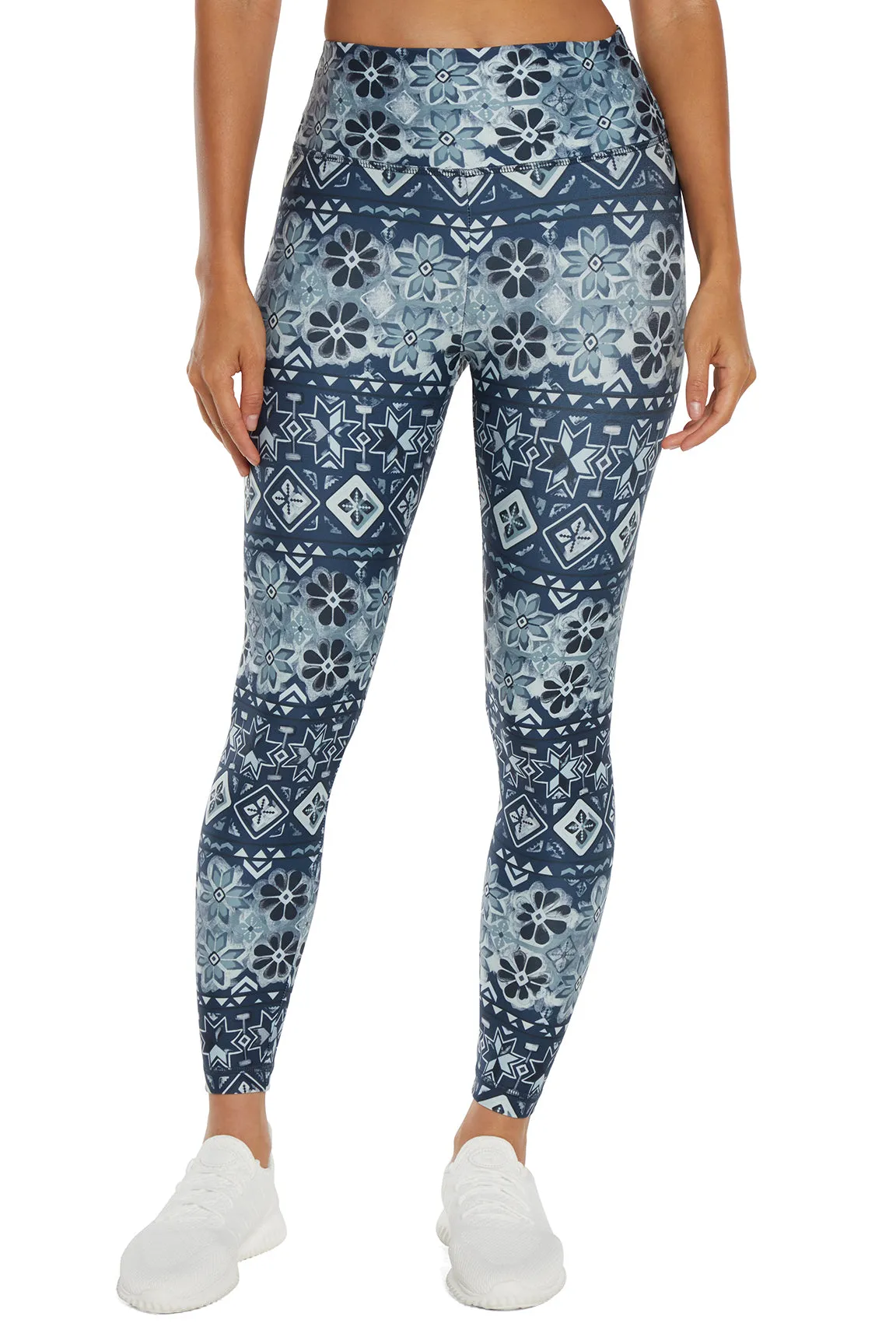 Easy Zen Ankle Legging (Naval Academy Nordic Winterland)