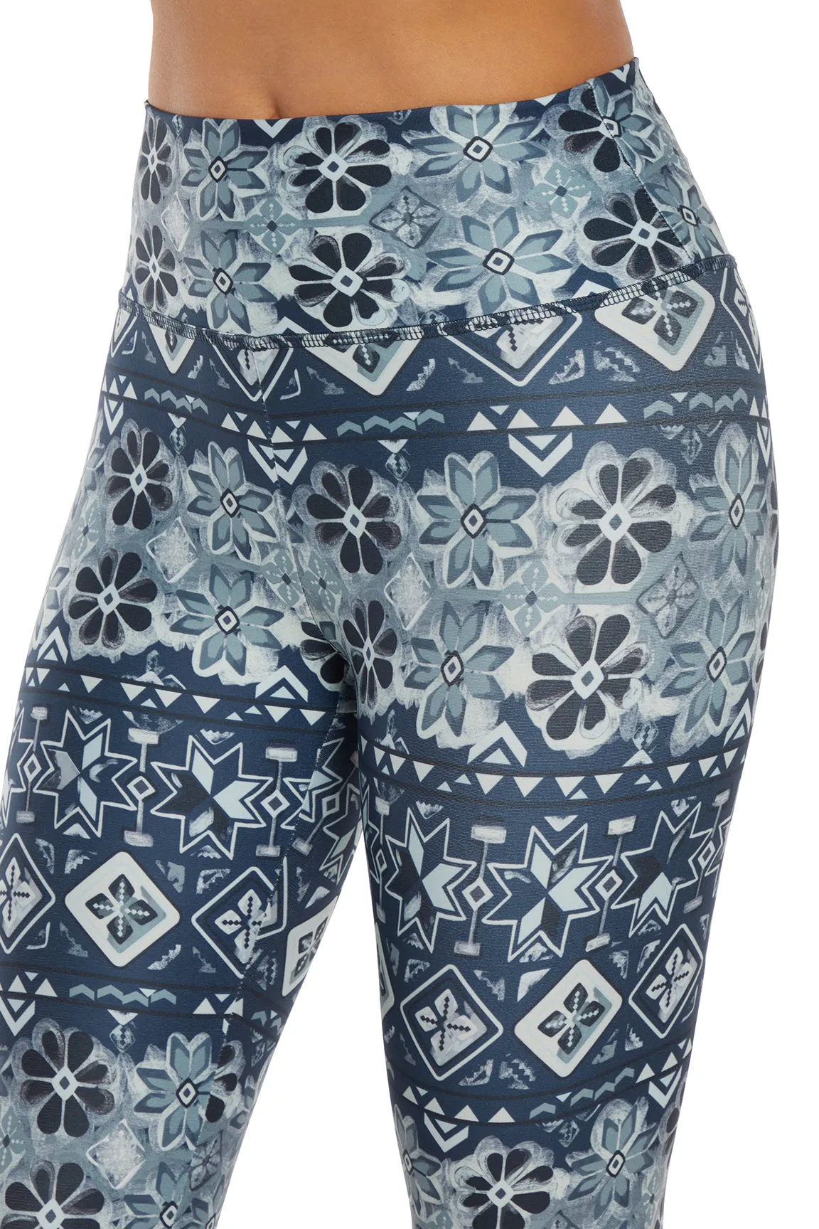 Easy Zen Ankle Legging (Naval Academy Nordic Winterland)