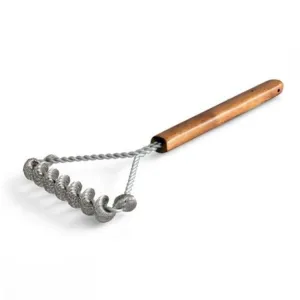 Eetrite BBQ Steel Cleaning Brush With Acacia Handle ER1116