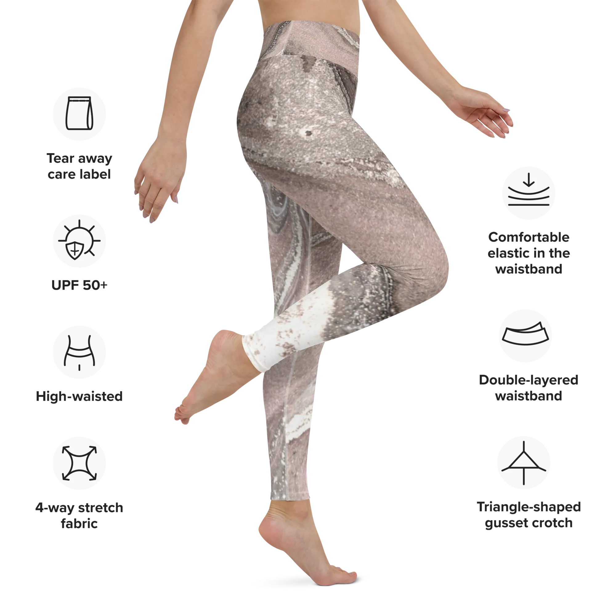 Ella - Beige Spanx Legging