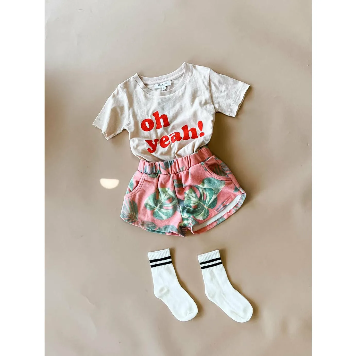 Enzo-Yeah Tee | Blush
