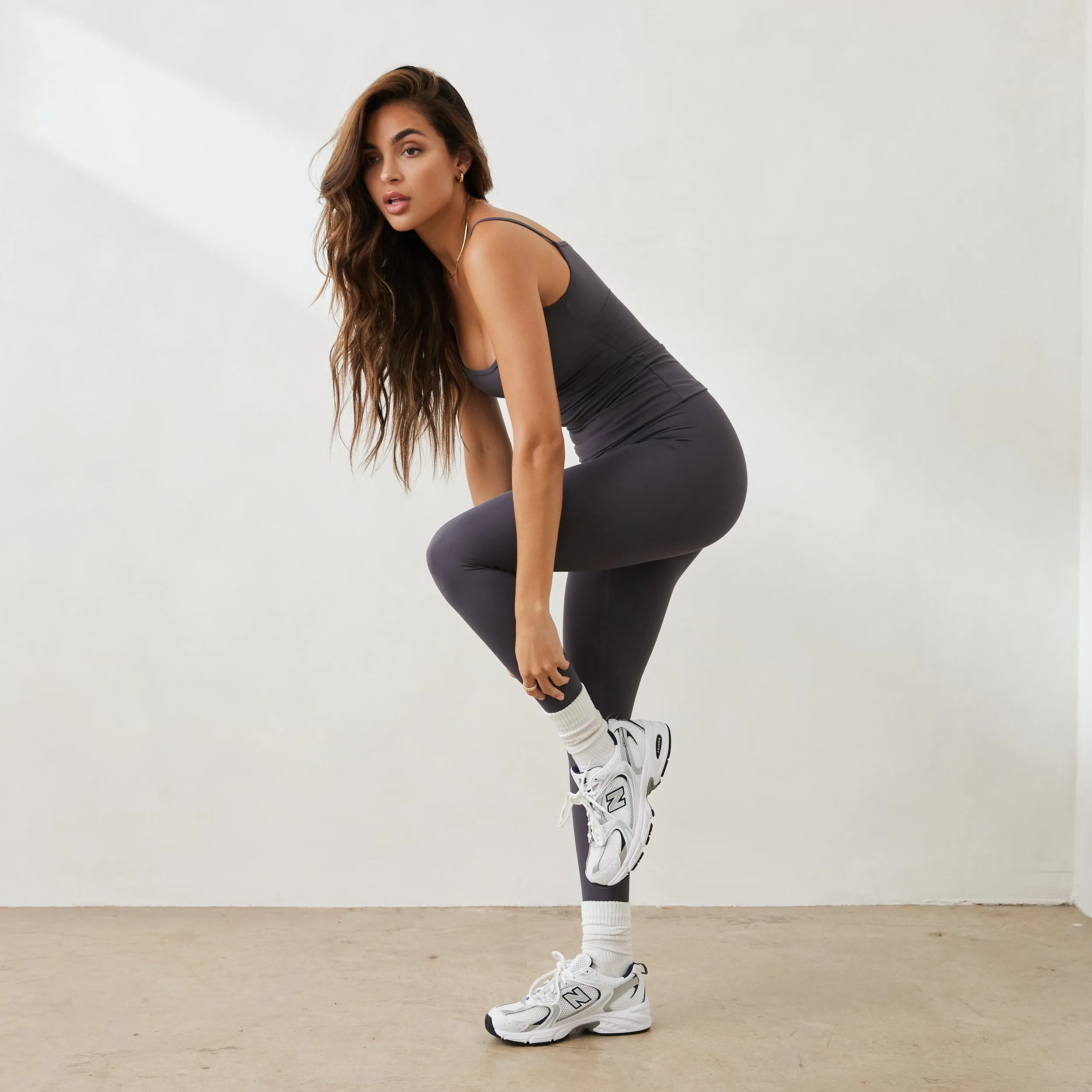 Essential Leggings - Bleu fumé